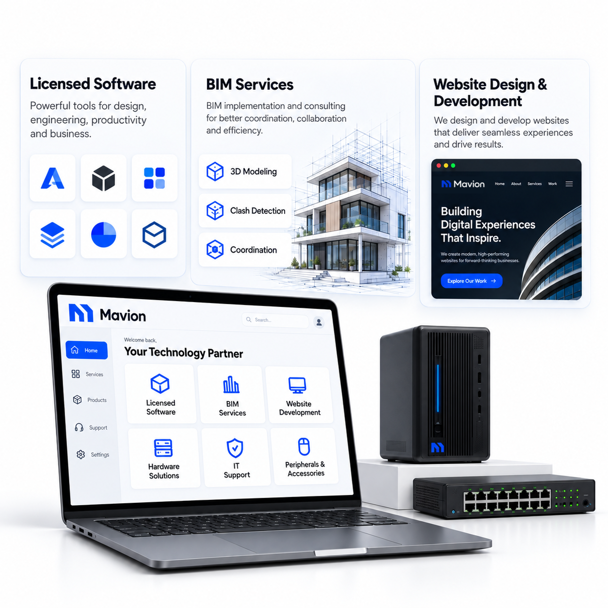 Mavion — technology products and services